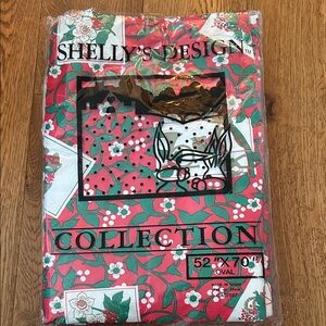 Shelly's Design Floral Tablecloth oval 52x70
